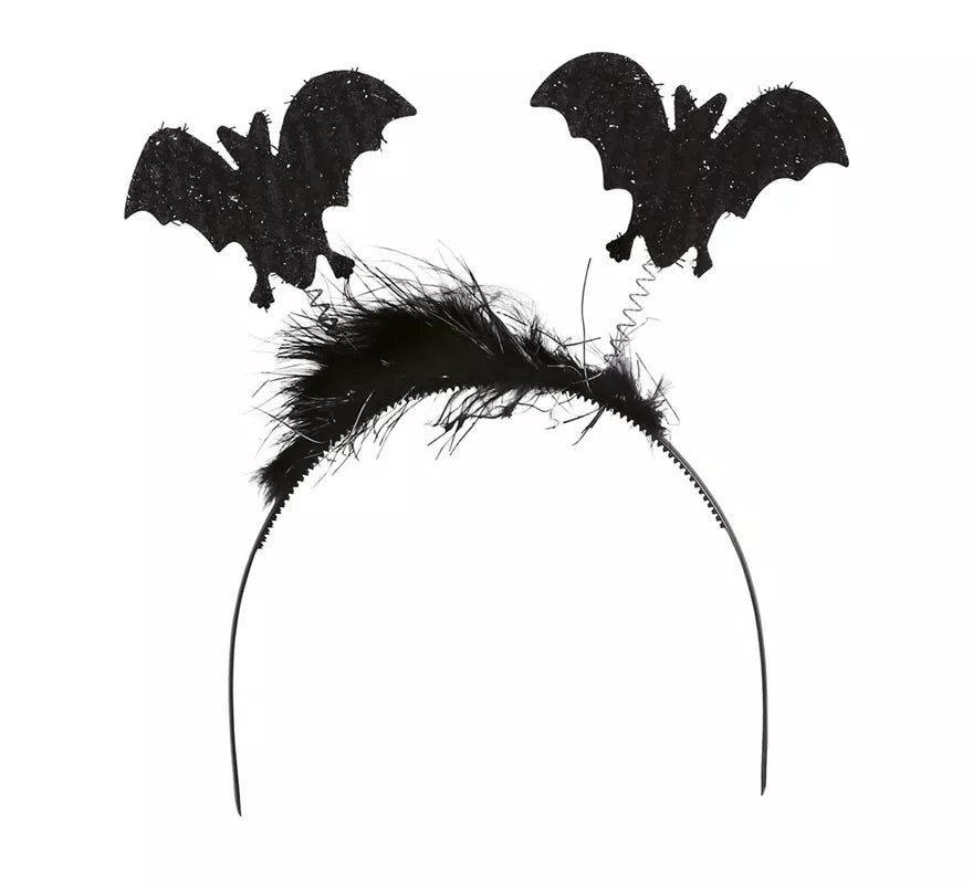 Translation missing: en.Diadema de Murciélagos con Marabú negro