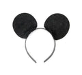 Diadema de Orejas de Ratoncito negro
