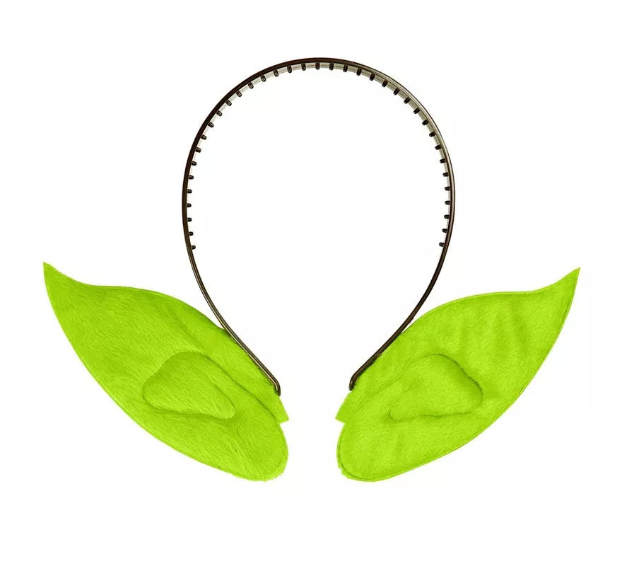 Diadema de Orejas Puntiagudas verdes