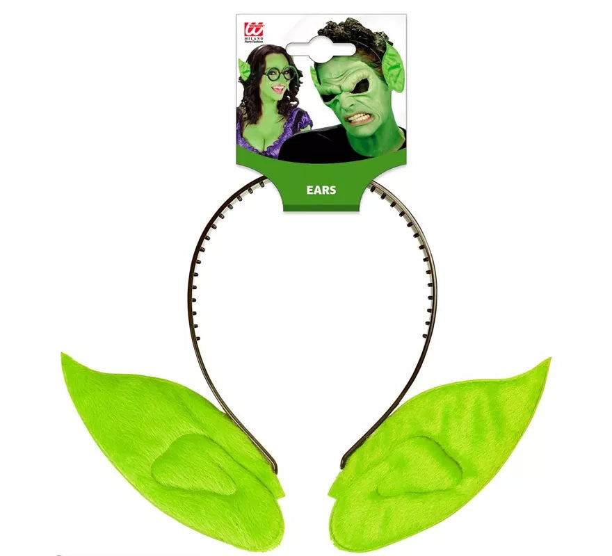Translation missing: en.Diadema de Orejas Puntiagudas verdes