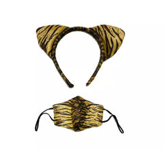 Tiger Ears Headband with mask