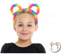 Diadema de Osito Peluche Arcoíris