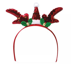 Sequin Santa Claus Headband