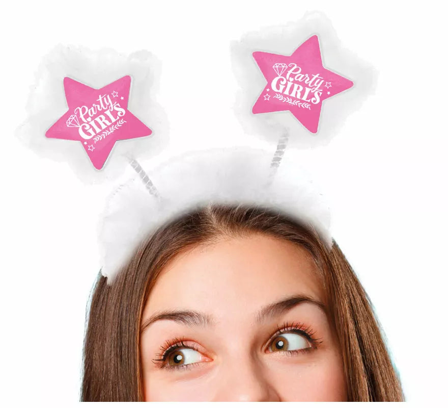 Diadema de Party Girls rosa