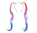 Diadema de Payasa Conflictiva con coletas