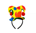 Diadema de Payaso con sombrero multicolor
