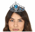 Diadema de Princesa con Piedras Azules