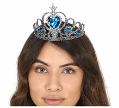 Princess Headband with Blue Stones