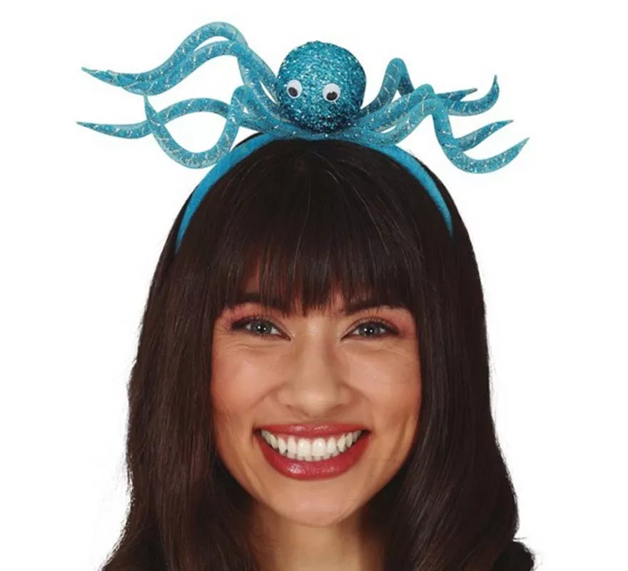 Diadema de Pulpo Azul
