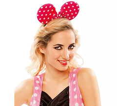 Little Mouse Headband with Polka Dots