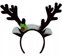 Reindeer Headband with Bell