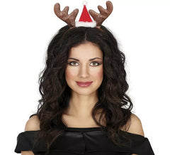Reindeer Headband with Hat