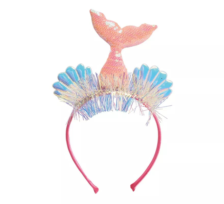 Diadema de Sirena con Conchas