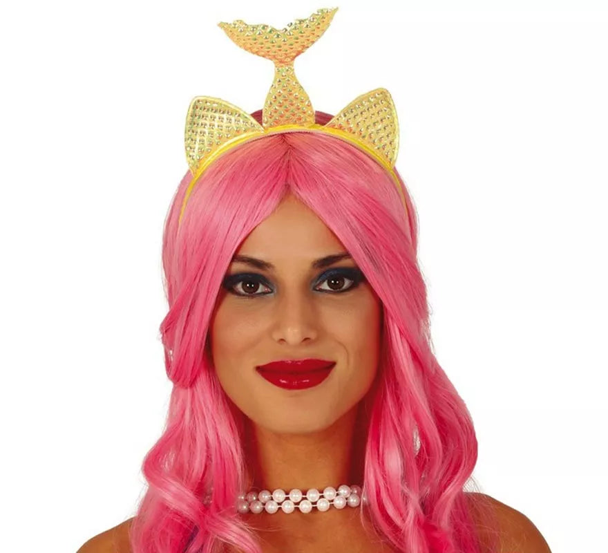 Diadema de Sirena Dorada