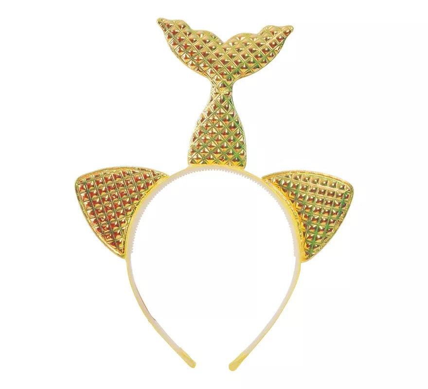 Diadema de Sirena Dorada