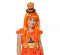 Diadema de Sombrerito Calabaza infantil