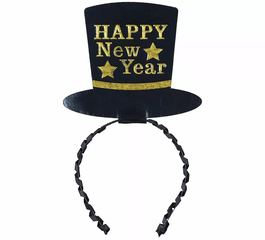 Diadema de Sombrero 'Happy New Year' en varios colores