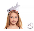 Diadema de Tiburón de peluche infantil