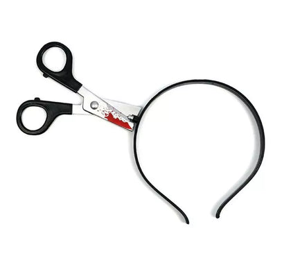 Diadema de Tijeras clavadas con sangre