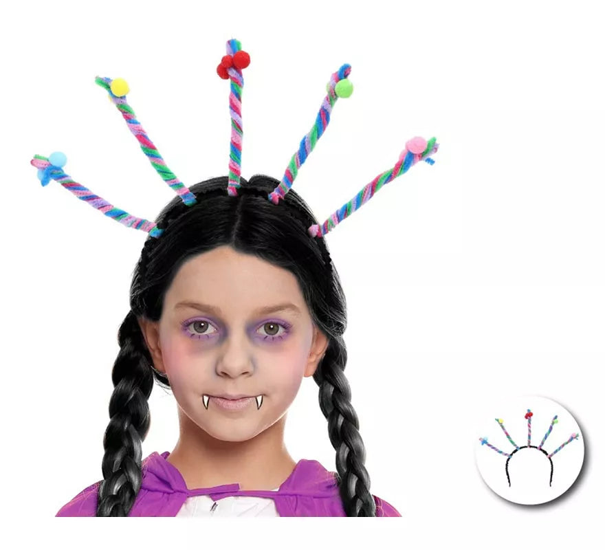 Translation missing: en.Diadema de Trenzas de peluche infantil
