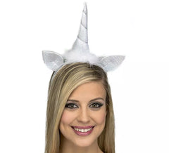 White Unicorn Headband