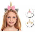 Diadema de Unicornio con lazo en modelos surtidos