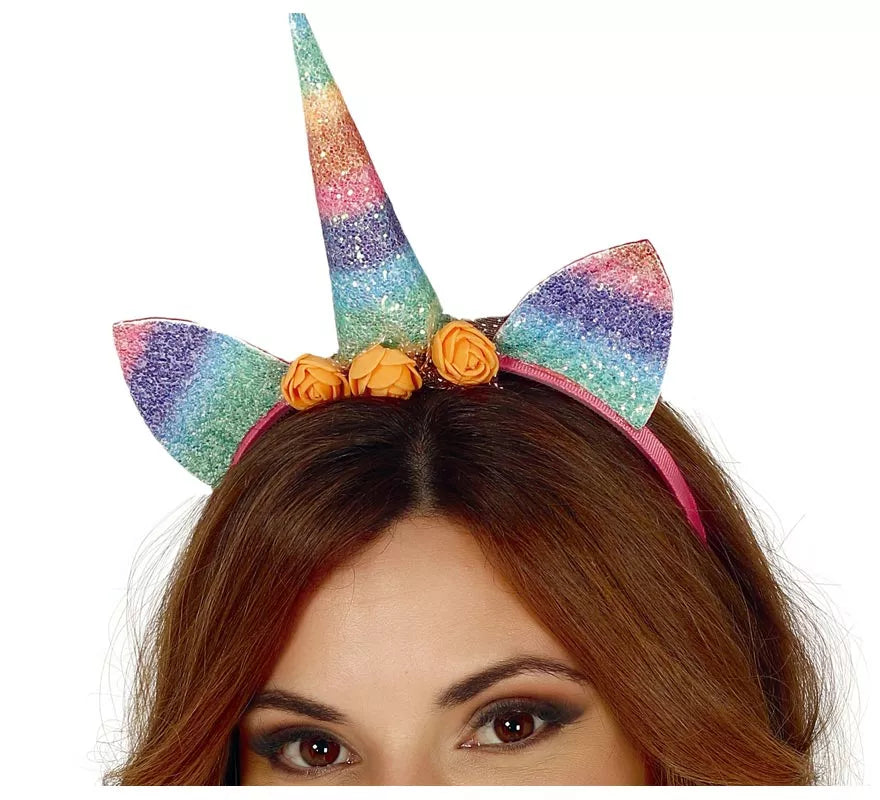 Translation missing: en.Diadema de Unicornio Multicolor