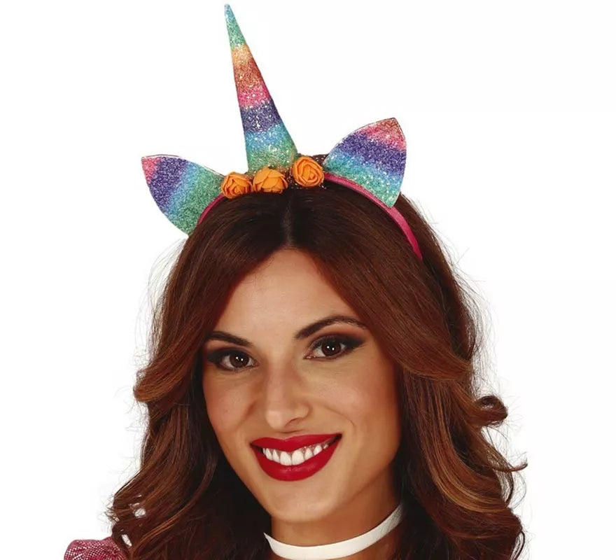 Translation missing: en.Diadema de Unicornio Multicolor