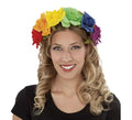 Diadema Flores Arcoíris