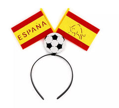 Spain Flag Football Headband