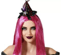 Diadema Mini Sombrero de Bruja Multicolor