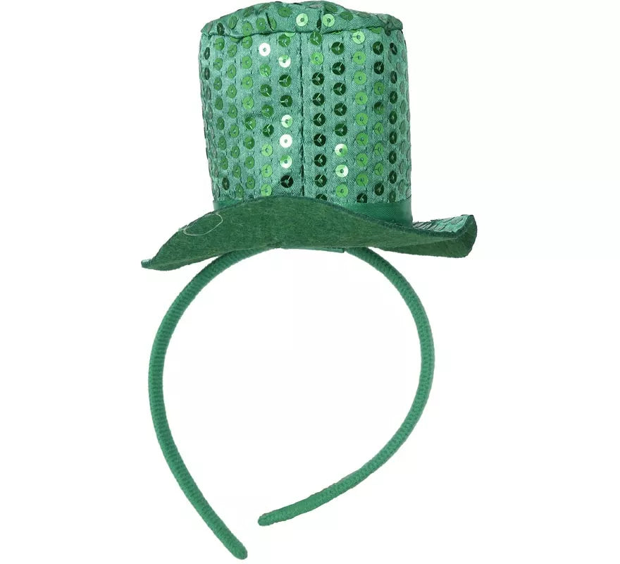 Diadema Minisombrero de San Patricio