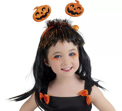Halloween Pumpkin Spring Headband