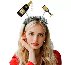 New Year Headband Cups