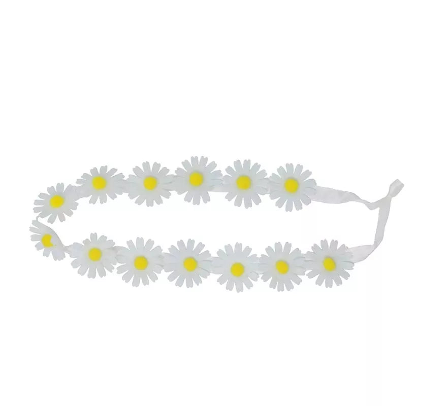 Translation missing: en.Diadema o Cinta con Flores Blancas