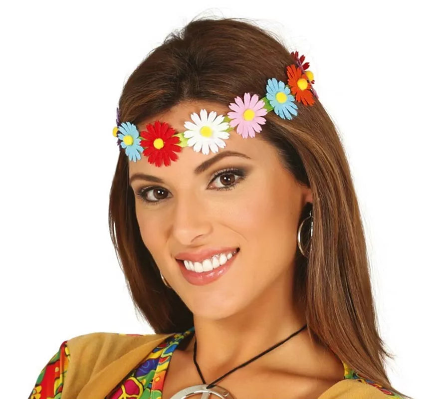 Translation missing: en.Diadema o Cinta con Flores Multicolor