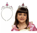 Diadema o Tiara plata de Princesa
