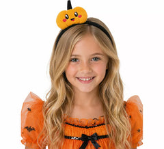 Plush Pumpkin Headband