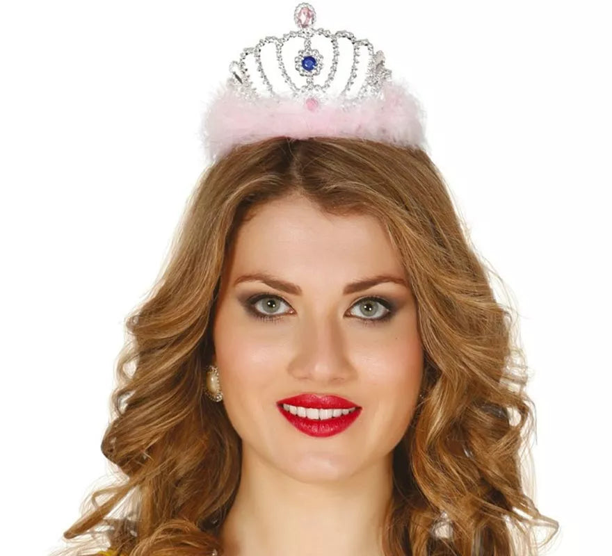 Translation missing: en.Diadema Plata con plumas