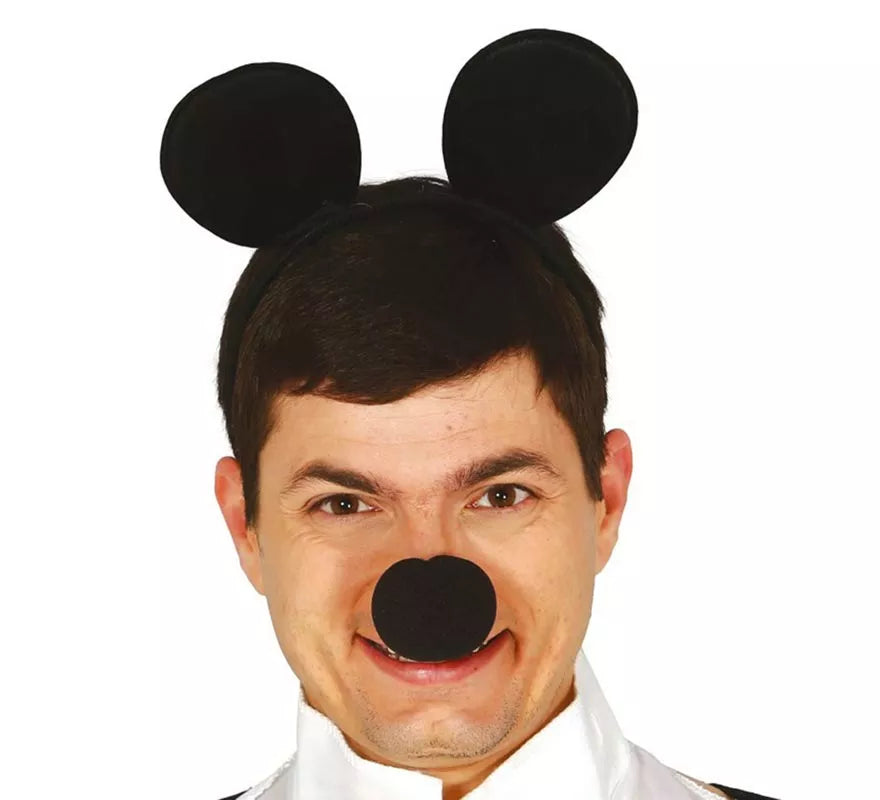 Diadema Ratón de tela