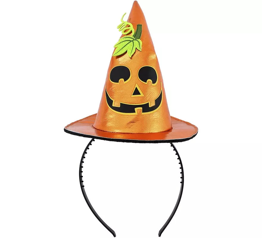 Diadema Sombrero Calabaza