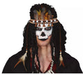 Diadema Voodoo con Plumas