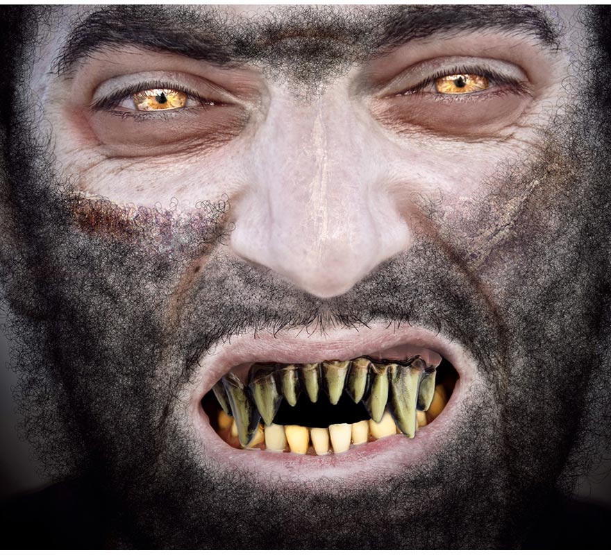 Translation missing: en.Dientes Monstruo Zombie para Halloween