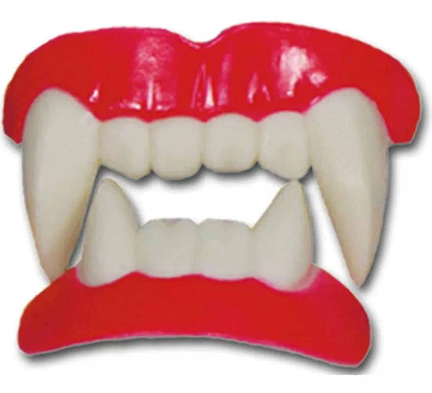 Dientes o Dentadura de Vampiro para Halloween