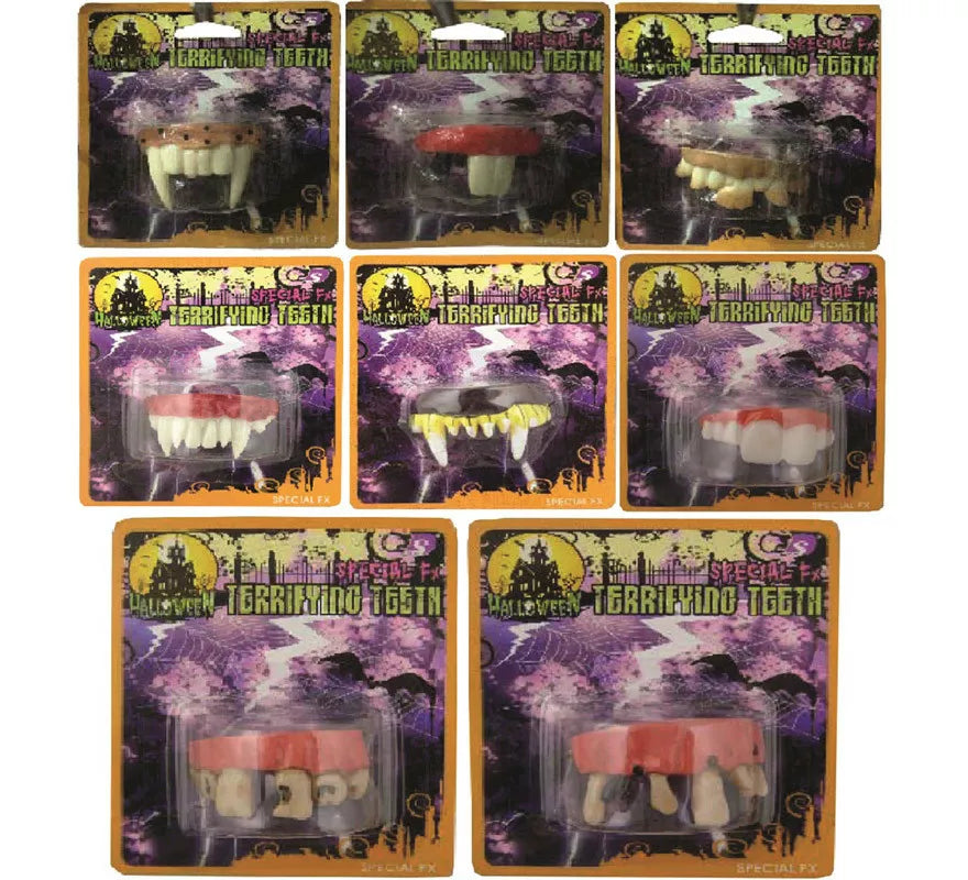 Translation missing: en.Dientes terroríficos de Halloween modelos surtidos