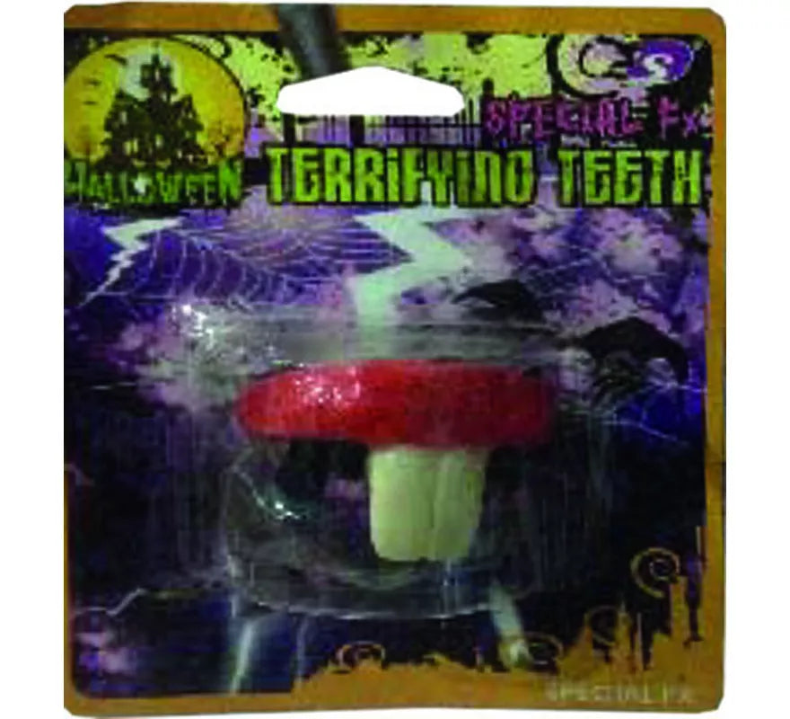 Dientes terroríficos de Halloween modelos surtidos