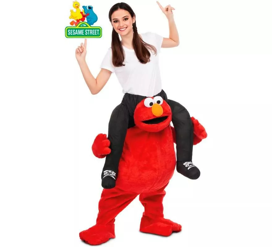 Translation missing: en.Disfraz a hombros de Elmo para adultos