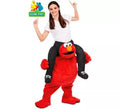 Disfraz a hombros de Elmo para adultos
