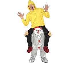 Clown of fear shoulder costume for men
