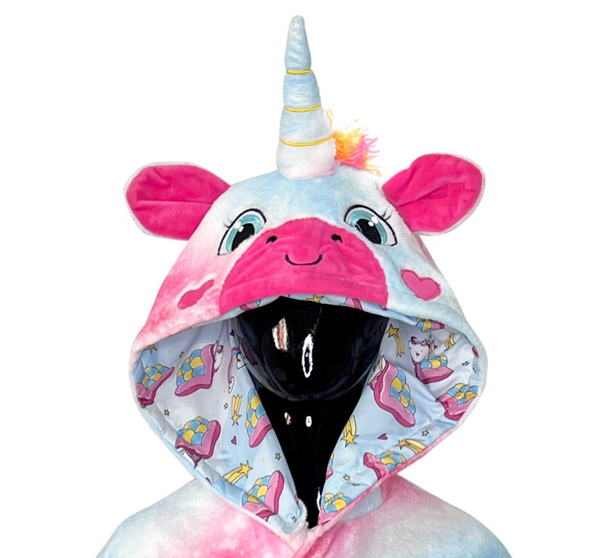 Disfraz Albornoz Uri Unicornio para niños